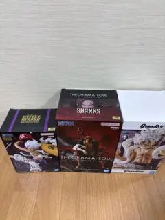 ワンピース ルフィ ギア5 シャンクス フィギュア3体