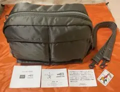 【新品同様未使用級】PORTER タンカー ウエストバック 希少色シルバーグレー