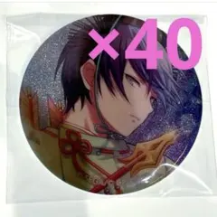 プロセカ　カラフルパレット 再販分 缶バッジ　青柳冬弥　40個　6c