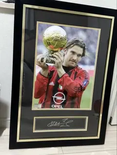 ACミラン　シェフチェンコ 直筆サイン