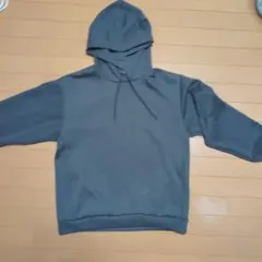 GU グレー フード付きパーカー Lサイズ