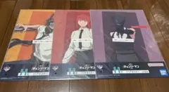 一番くじ　チェンソーマン　H賞　クリアポスター　3種