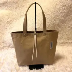 極美品✨】一澤信三郎帆布製 トートバッグ ベージュのサムネイル