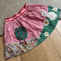 boden ウサギと木の刺繍スカート 110のサムネイル