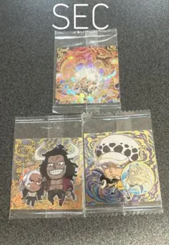 ワンピース キャラクターシール 3枚セット
