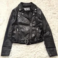 2025年最新】diesel ディーゼル ダブルライダースジャケットの人気