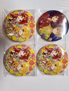 すとぷり　缶バッジ　るぅりーぬ　4点セット