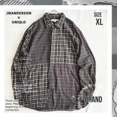 完売　UNIQLO × JW ANDERSON　コラボ チェック柄 ネルシャツ