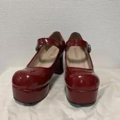 bodyline赤いメリージェーン ハイヒールのサムネイル