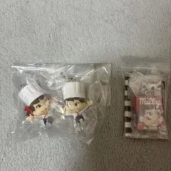 ペコちゃん お菓子のめじるしアクセサリー　　3個セット