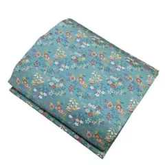 ユ64名古屋帯 小柄花柄　唐織　着物帯　仕立て上り