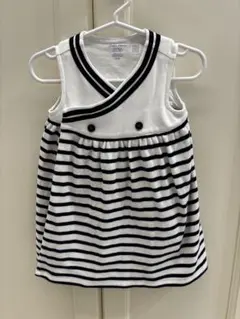 ラルフローレン　ワンピース　12M ストライプ