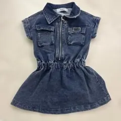 x-girl デニムワンピース　90