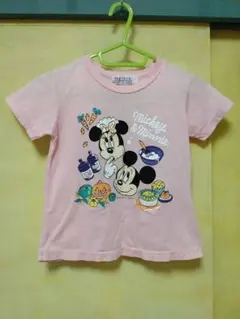 ミッキー　ミニー　Tシャツ　キッズ服　キッズファッション　レトロのサムネイル