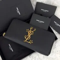 美品✨SAINT LAURENT サンローラン ラウンドファスナー 長財布