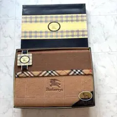【新品】BURBERRY バーバリー 東京西川毛布 ウール100％　ノバチェック