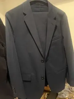 UNIQLO ビジネススーツ 上下セットS　ネイビー