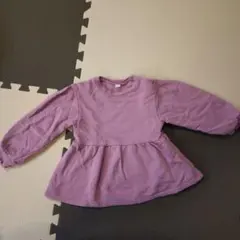 après les cours フレアシルエット トレーナー 110