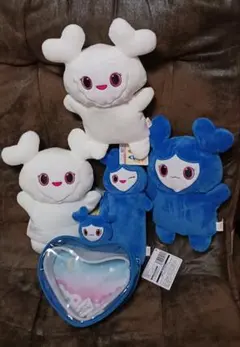 GIGO　TWICE LOVELYS　パペット　ボディバッグ　ポーチ　5点セット