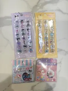 サンリオ　おはじきシール　セット
