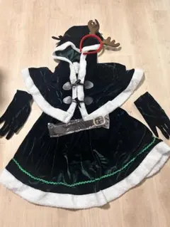 サンタ　トナカイ コスプレ 衣装 グリーンのサムネイル