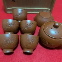 茶器セット 急須 湯呑み 6点セット 陶器my8(2) - メルカリ