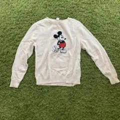 UNIQLO 150 ミッキーマウスのコットンセーター