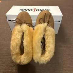 Minnetonka ブラウン モカシン　Kay Venetian