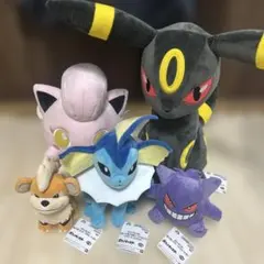 ポケモン ぬいぐるみ ブイズ まとめ売り - メルカリ