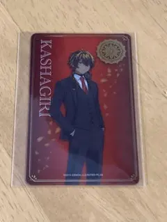 刀剣乱舞 大本丸博 箔押しクリアカード 火車切