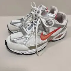 상태좋음 ✨ NIKE AIR 스니커즈 화이트 실버 오렌지 24.5