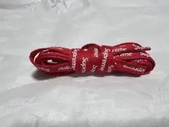【新品】ナイキエアフォース1 supreme シューレース 赤靴紐
