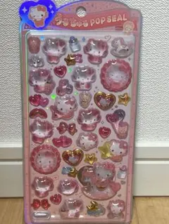 新品 サンリオ ハローキティ うるちゅるポップシール