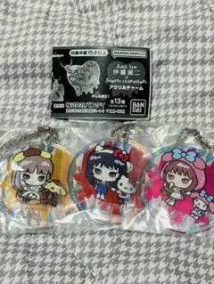 伊藤潤二 サンリオキャラクターズ アクリルチャーム ガチャ デフォルメ富江 3種