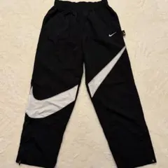 【極美品】ナイキ ビッグスウッシュ ナイロンパンツ 黒 L DX0595-010