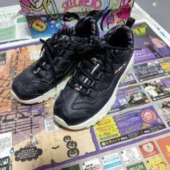 廃盤品 【新品】スケッチャーズ スニーカー 25cm ブラック レディース