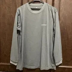 【新品・未使用】モンベル/WIC.ロングスリーブT/M-Rサイズ/メンズ