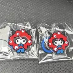 サンリオキャラクターズ ミャクミャクなりきりアクリルチャーム クロミ 2個セット