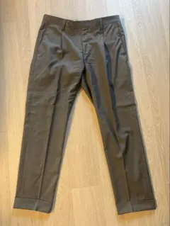 GERMANO スリムフィット グレー スラックス 48