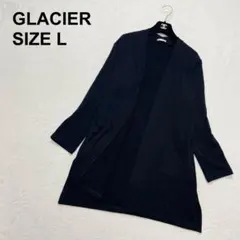 【美品】グラシア　ロングカーディガン　羽織り　シンプル　ミニマル（1586）のサムネイル
