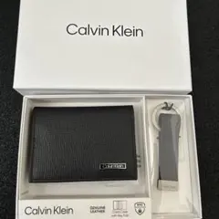 新品 箱無し　カルバンクライン カードケース 名刺入れ 黒のサムネイル