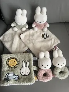 ミッフィー ベビートイ 5点セット ドゥードゥー 布絵本 リングラトル