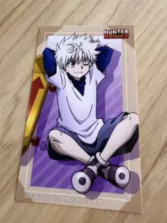 キルア　グラッテ HUNTER × HUNTER カード　特典フォトカード