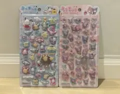 【正規品】　サンリオキャラクターズ　マイメロ　クロミうるちゅるポップシール