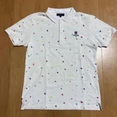 Callaway キャロウェイ カラフルドットメンズポロシャツ Lサイズ