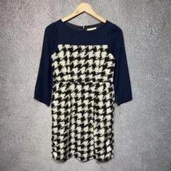 BEAMS HEART ビームスハート ワンピース チェック柄 千鳥柄