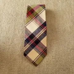 マドラスチェック柄 マルチカラー ネクタイ