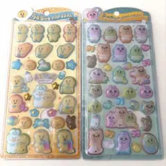 値下げ中【正規品】おぱんちゅうさぎ　んぽちゃむ　うるちゅるポップシール　2枚