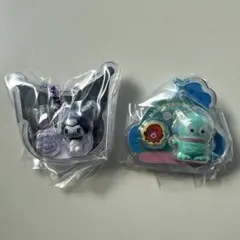 サンリオキャラクターズ　パッケージチャーム　クロミ　ハンギョドン　2個セット