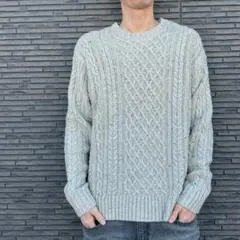 チャオパニック ティピー【ケーブル編み×オーバー】ニット｜冬／大人カジュアル